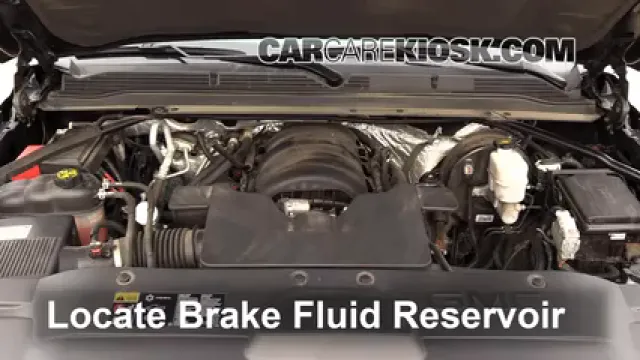 2015 GMC Yukon XL SLT 5.3L V8 FlexFuel Líquido de frenos Controlar nivel de líquido